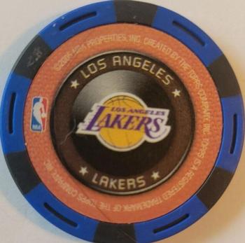 2005-06 Topps NBA Collector Chips - Blue #NNO Kobe Bryant Back