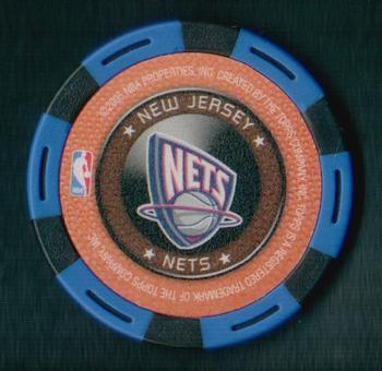 2005-06 Topps NBA Collector Chips - Blue #NNO Jason Kidd Back