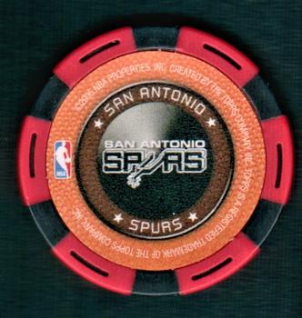 2005-06 Topps NBA Collector Chips - Red #NNO George Gervin Back