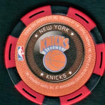 2005-06 Topps NBA Collector Chips - Red #NNO Willis Reed Back