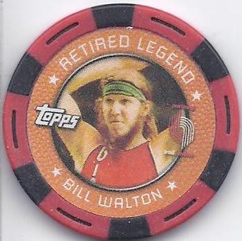 2005-06 Topps NBA Collector Chips - Red #NNO Bill Walton Front