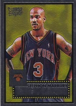 2005-06 Topps 1952 Style - Chrome #85 Stephon Marbury Front