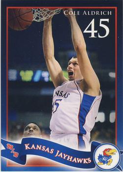 2009-10 Mr. Goodcents Subs and Pastas Kansas Jayhawks #NNO Cole Aldrich Front