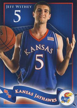 2009-10 Mr. Goodcents Subs and Pastas Kansas Jayhawks #NNO Jeff Withey Front