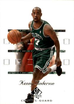 2001-02 SP Authentic #6 Kenny Anderson Front