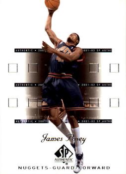 2001-02 SP Authentic #22 James Posey Front