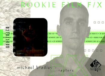 2001-02 SP Authentic #93 Michael Bradley Front