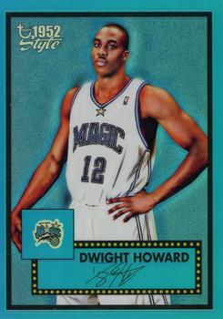 2005-06 Topps 1952 Style - Chrome Refractors Blue #23 Dwight Howard Front