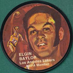 1971 Mattel Instant Replay Records #NNO Elgin Baylor Front