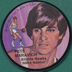 1971 Mattel Instant Replay Records #NNO Pete Maravich Front