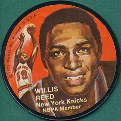 1971 Mattel Instant Replay Records #NNO Willis Reed Front