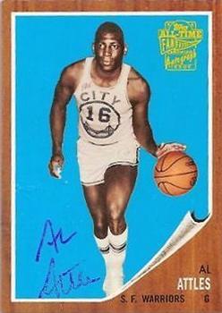 2005-06 Topps 1952 Style - All-Time Fan Favorites Autographs #FFA-AAT Al Attles Front