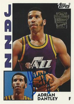 2005-06 Topps 1952 Style - All-Time Fan Favorites Autographs #FFA-ADA Adrian Dantley Front