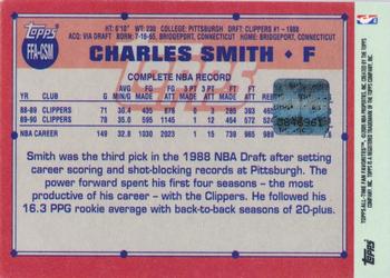 2005-06 Topps 1952 Style - All-Time Fan Favorites Autographs #FFA-CSM Charles Smith Back