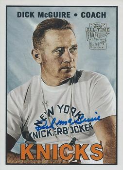 2005-06 Topps 1952 Style - All-Time Fan Favorites Autographs #FFA-DMC Dick McGuire Front