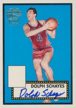 2005-06 Topps 1952 Style - All-Time Fan Favorites Autographs #FFA-DSC Dolph Schayes Front