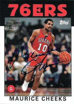 2005-06 Topps 1952 Style - All-Time Fan Favorites Autographs #FFA-MCH Maurice Cheeks Front