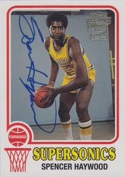 2005-06 Topps 1952 Style - All-Time Fan Favorites Autographs #FFA-SHA Spencer Haywood Front