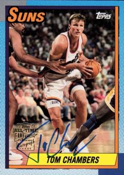 2005-06 Topps 1952 Style - All-Time Fan Favorites Autographs #FFA-TCH Tom Chambers Front