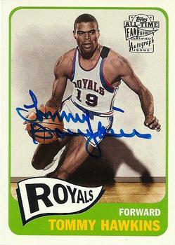 2005-06 Topps 1952 Style - All-Time Fan Favorites Autographs #FFA-THA Tommy Hawkins Front