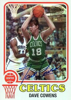 2005-06 Topps 1952 Style - All-Time Fan Favorites Autographs Rainbow Foilboard #FFA-DCO Dave Cowens Front
