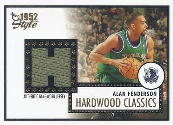 2005-06 Topps 1952 Style - Hardwood Classics #HCR-AH Alan Henderson Front
