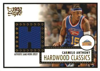 2005-06 Topps 1952 Style - Hardwood Classics #HCR-CA Carmelo Anthony Front