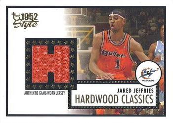 2005-06 Topps 1952 Style - Hardwood Classics #HCR-JJ Jared Jeffries Front