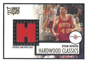 2005-06 Topps 1952 Style - Hardwood Classics #HCR-RB Ryan Bowen Front