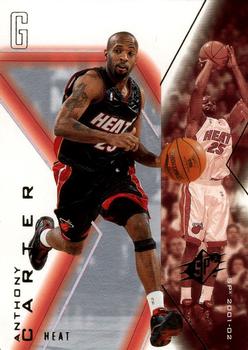 2001-02 SPx #47 Anthony Carter Front
