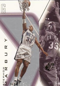 2001-02 SPx #67 Stephon Marbury Front