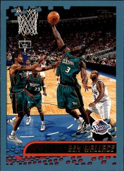 2001-02 Topps #73 Ben Wallace Front