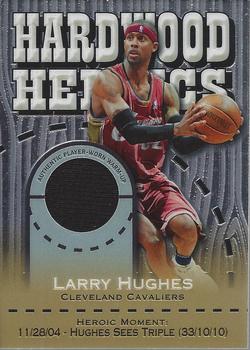 2005-06 Topps Chrome - Hardwood Heroics #HH-LH Larry Hughes Front