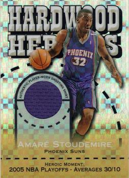 2005-06 Topps Chrome - Hardwood Heroics X-Fractors #HH-AS Amare Stoudemire Front