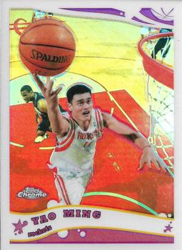 2005-06 Topps Chrome - Refractors #8 Yao Ming Front