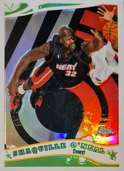 2005-06 Topps Chrome - Refractors #54 Shaquille O'Neal Front