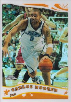 2005-06 Topps Chrome - Refractors #59 Carlos Boozer Front