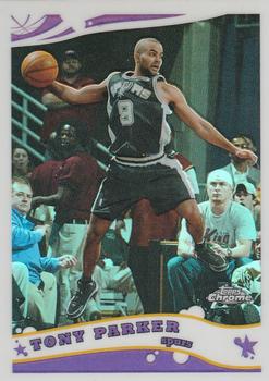 2005-06 Topps Chrome - Refractors #65 Tony Parker Front