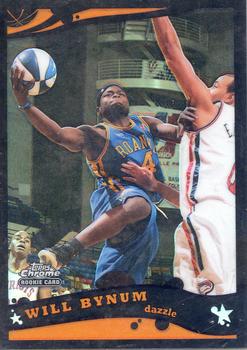 2005-06 Topps Chrome - Refractors Black #225 Will Bynum Front