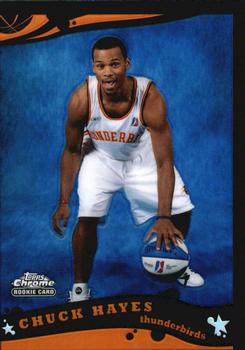 2005-06 Topps Chrome - Refractors Black #273 Chuck Hayes Front