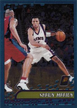 2001-02 Topps Chrome #4 Shawn Marion Front
