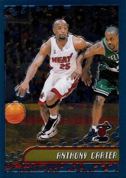 2001-02 Topps Chrome #78 Anthony Carter Front