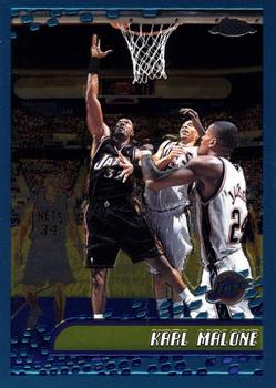 2001-02 Topps Chrome #120 Karl Malone Front