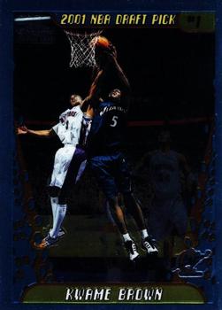 2001-02 Topps Chrome #165 Kwame Brown Front