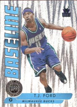 2005-06 Topps First Row - Baseline #BL12 T.J. Ford Front