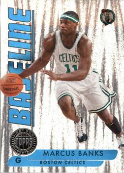 2005-06 Topps First Row - Baseline #BL28 Marcus Banks Front