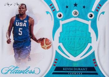 2020-21 Panini Flawless - Platinum #191 Kevin Durant Front