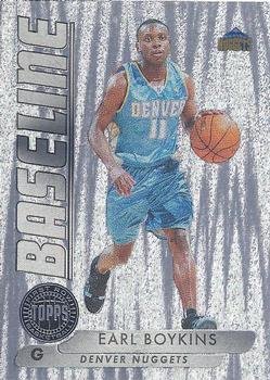 2005-06 Topps First Row - Baseline (99) #BL27 Earl Boykins Front