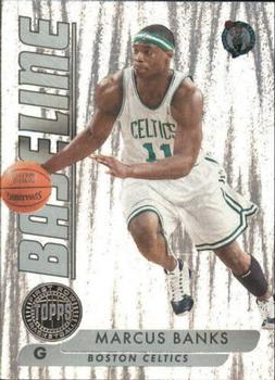 2005-06 Topps First Row - Baseline (99) #BL28 Marcus Banks Front