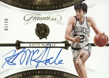 2020-21 Panini Flawless - 2019-20 Flawless Basketball - Distinguished Autos Gold #DA-KMH Kevin McHale Front